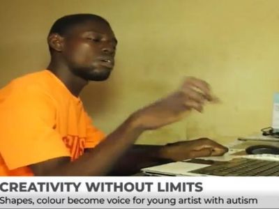 Meet Joshua the autistic Graphic Designer 